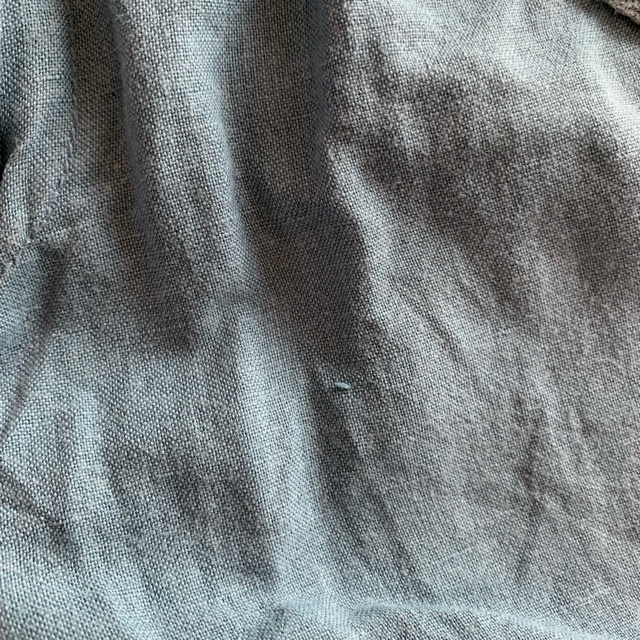 le.coeur blanc(ルクールブラン)のワイドパンツ　ブルー レディースのパンツ(カジュアルパンツ)の商品写真