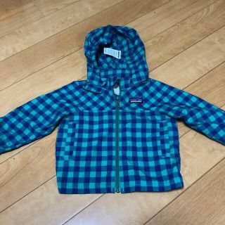 パタゴニア(patagonia)のPatagonia マウンテンパーカー　羽織りギンガムチェックジャケット(ジャケット/上着)