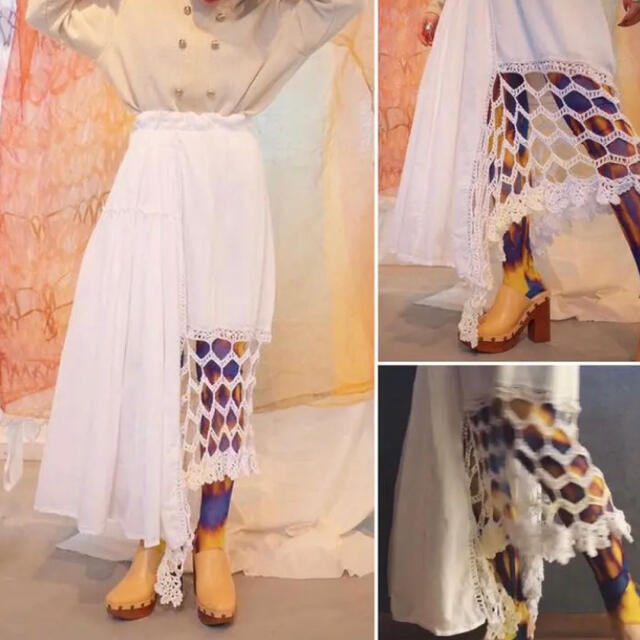 ロングスカート 【本日限定sale】an/eddy × endvintage リメイク スカート