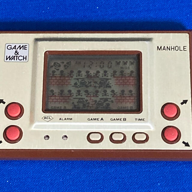 Nintendo GAME&WATCH(オリジナル版)マンホール-