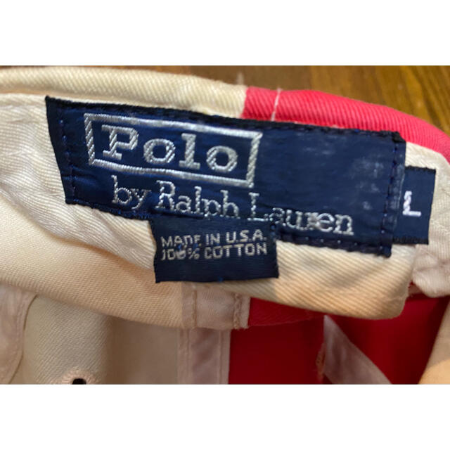 Ralph Lauren(ラルフローレン)のちえこさん専用！Ralph LaurenラルフローレンポロスポーツVINTAGE メンズの帽子(キャップ)の商品写真