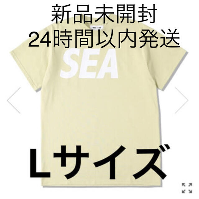 SEA(シー)のWIND AND SEA T-SHIRT  PARCHMENT-WHITE メンズのトップス(Tシャツ/カットソー(半袖/袖なし))の商品写真