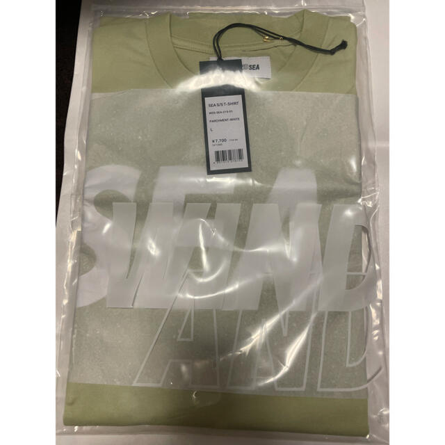 SEA(シー)のWIND AND SEA T-SHIRT  PARCHMENT-WHITE メンズのトップス(Tシャツ/カットソー(半袖/袖なし))の商品写真