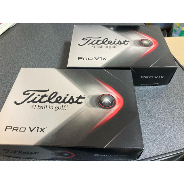 タイトリスト ゴルフボール PRO V1X ローナンバー 2ダースセット - その他