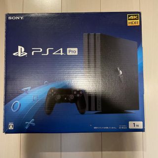 プレイステーション4(PlayStation4)のPS4 Pro 1TB コントローラー3つ　ソフト2つ(家庭用ゲーム機本体)