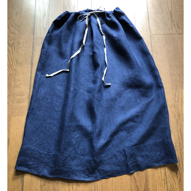 fog linen work  リネンロングギャザースカート