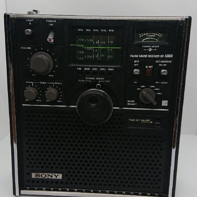 Sony ICF-5800 FM/AM 5BAND RECEIVER