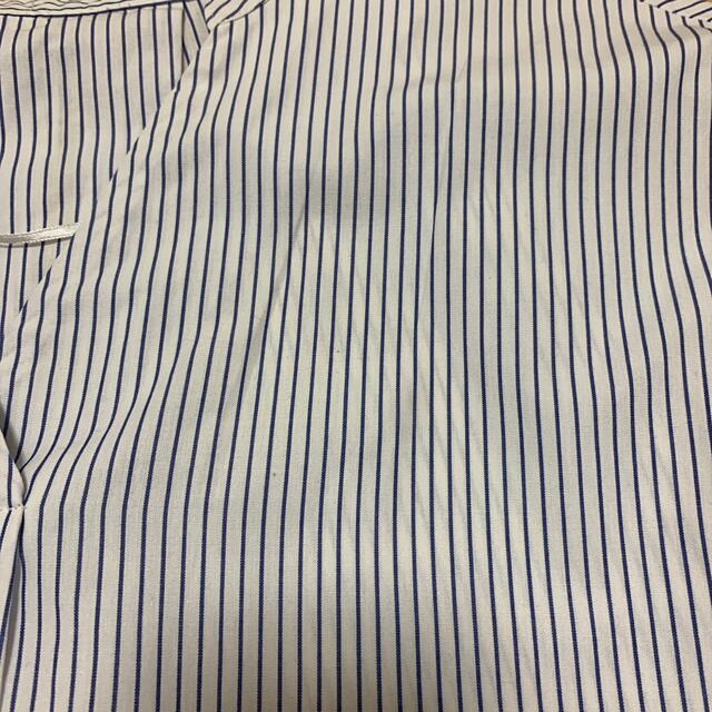 GU(ジーユー)のGU  ストライプスキッパーシャツ ノースリーブ レディースのトップス(シャツ/ブラウス(半袖/袖なし))の商品写真