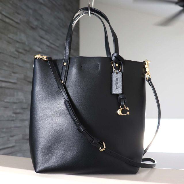 COACH - 美品 コーチ セントラル ショッパー トート レザー 2WAY バッグ