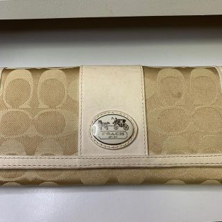 コーチ(COACH)のコーチ　長財布　本物　中古(財布)