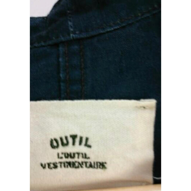 OUTIL VESTE CIZE (BLACK INDIGO)3 OUTIL VESTE CIZE (BLACK INDIGO)3