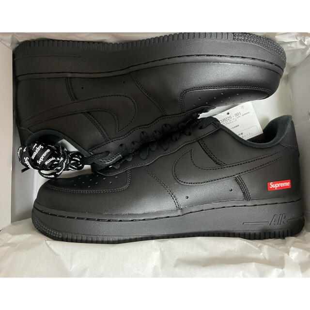 Supreme Nike Air Force 1 Low Black 26.5