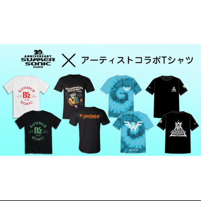 B'z サマソニ Tシャツ Lサイズ サマーソニック SUMMER SONIC エンタメ/ホビーのタレントグッズ(ミュージシャン)の商品写真
