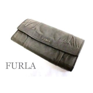 フルラ(Furla)のフルラ 長財布 スエード生地(財布)