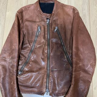 マルタンマルジェラ(Maison Martin Margiela)のmaison martin margiela 04aw 5zip 46サイズ(ライダースジャケット)