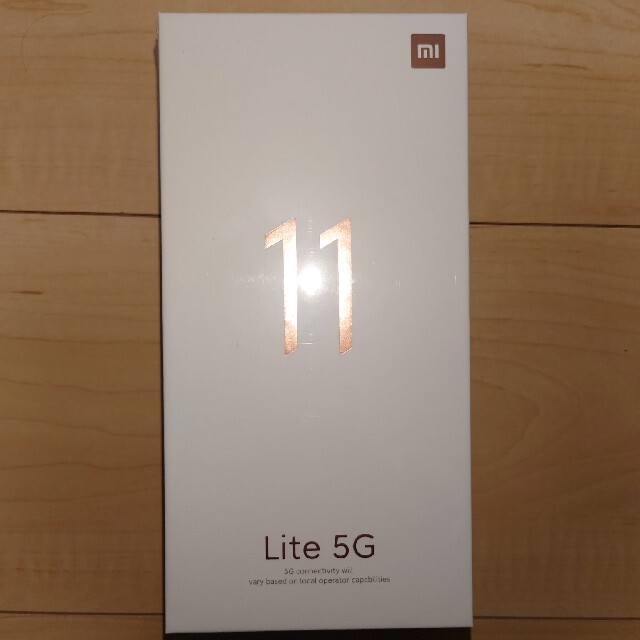 【GINGER掲載商品】 11 Mi シャオミ Xiaomi Lite ミントグリーン 5G スマートフォン本体