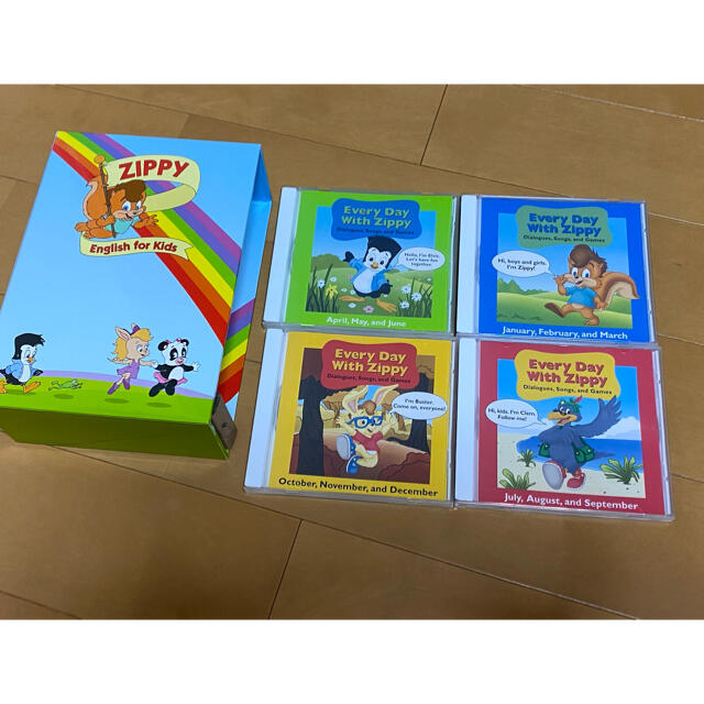 値下げ DWE EveryDaywithZippy DVD +CDセット DVD/ブルーレイ 値下げ DWE EveryDaywithZippy DVD +CDセット DVD/ブルーレイ
