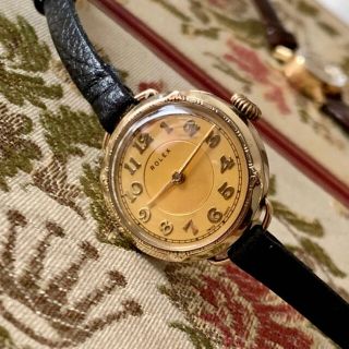 ロレックス(ROLEX)の究極　Vintage ROLEX 15jewels ✨金無垢(腕時計)