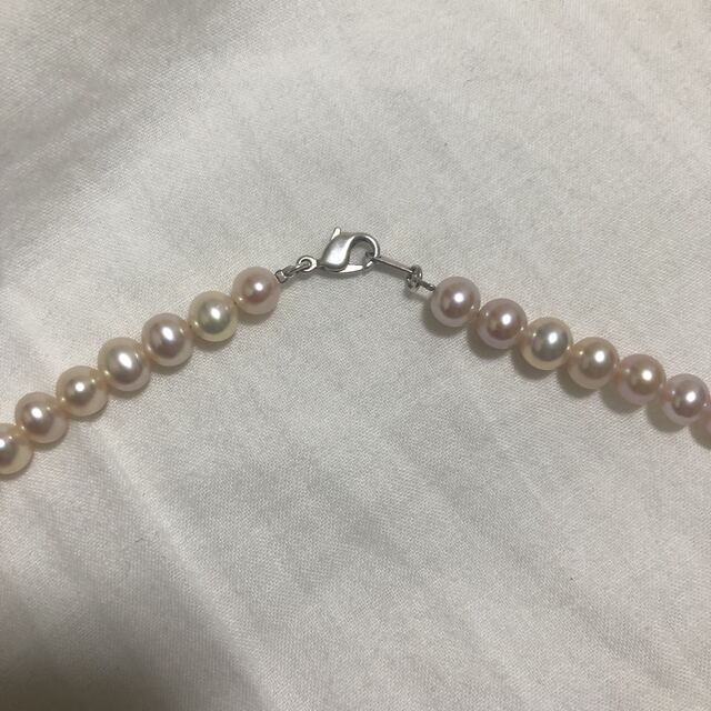 pearl neckless (light pink) メンズのアクセサリー(ネックレス)の商品写真