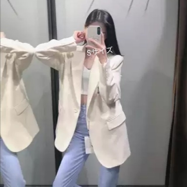 ZARA オーバーサイズ ブレザー 1