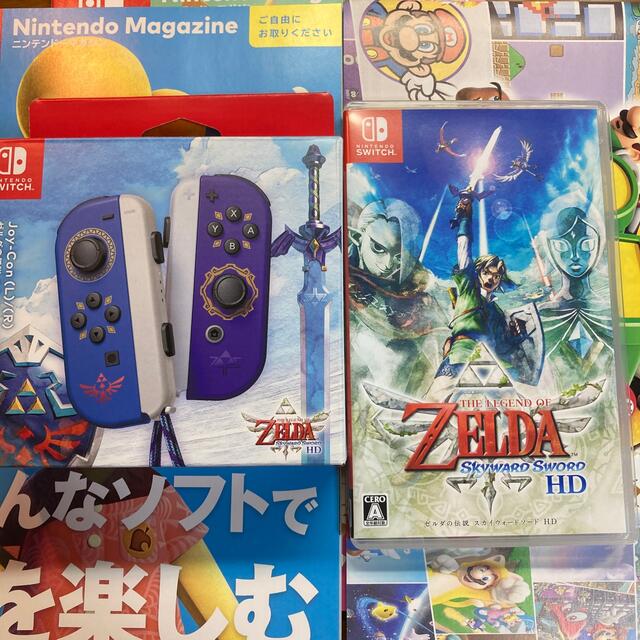 Switch ジョイコン Joy-Con ゼルダの伝説 スカイウォードソード