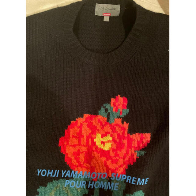 Supreme(シュプリーム)のSupreme Yohji Yamamoto Sweater Black  L メンズのトップス(ニット/セーター)の商品写真