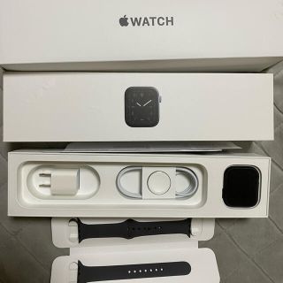 アップルウォッチ(Apple Watch)のApple Watch series5 スペースブラックチタンEdition (腕時計(デジタル))