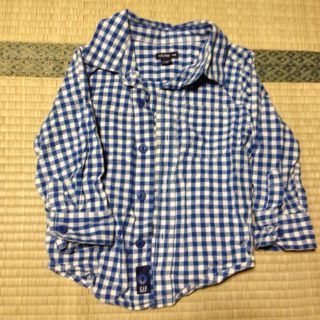 ギャップ(GAP)のGAPBABYシャツ90チェック柄☆(その他)