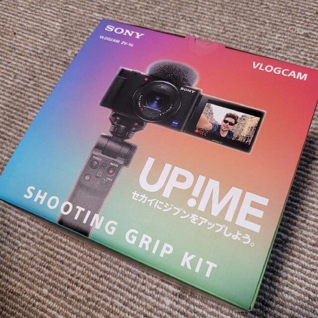 VLOGCAM ZV-1Gグリップキットと広角レンズ２セット