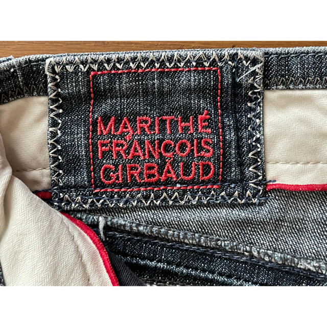 MARITHE + FRANCOIS GIRBAUD(マリテフランソワジルボー)の美品　GIRBAUD ジルボー　ストレッチ　ストーンウォッシュデニムパンツ メンズのパンツ(デニム/ジーンズ)の商品写真