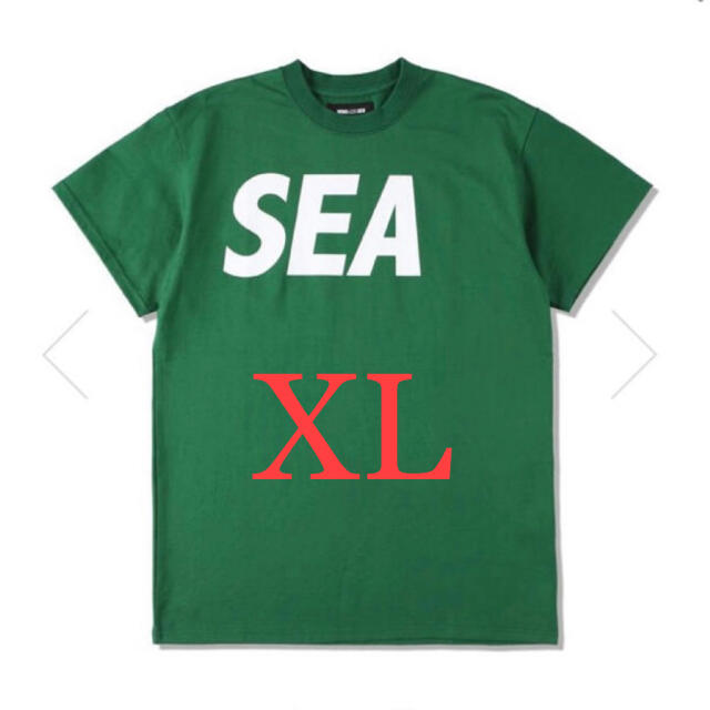 WIND AND SEA S/S T-SHIRT / I.GREEN-WHITEXLカラー