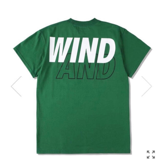 WIND AND SEA S/S T-SHIRT / I.GREEN-WHITE メンズのトップス(Tシャツ/カットソー(半袖/袖なし))の商品写真