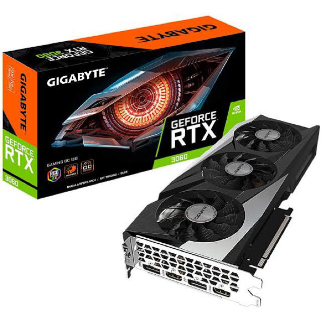 【新品・非LHR】 RTX 3060 Gaming OC