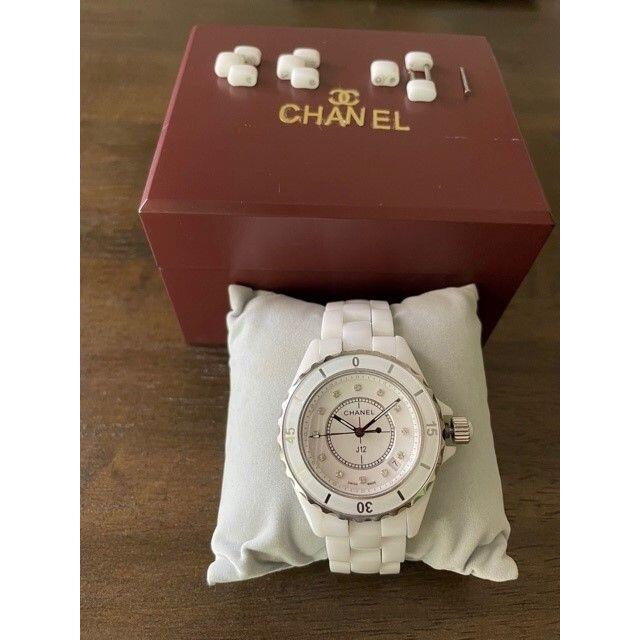 CHANEL(シャネル)の綺麗な状態 CHANEL シャネル J12 不具合なし レディースのファッション小物(腕時計)の商品写真