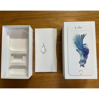 アイフォーン(iPhone)の【箱のみ】iPhone6s silver 128GB(その他)