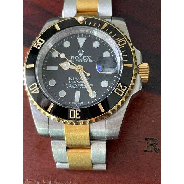 超美品 ROLEX ｵｲｽﾀｰﾊﾟｰﾍﾟﾁｭｱﾙ 黒文字盤  SUBMARINE