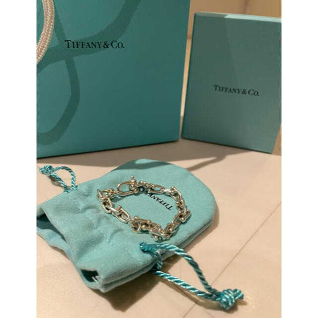 最安値　希少 small Tiffany ハードウェアブレスレット