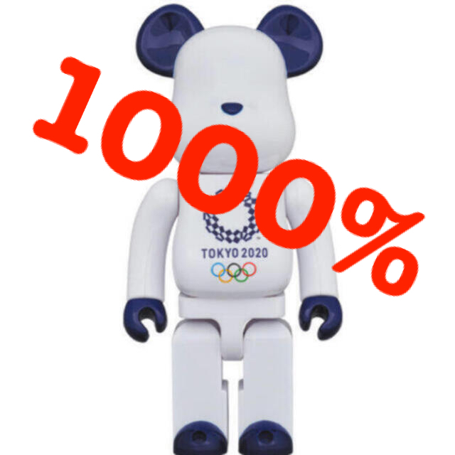 フィギュアBE@RBRICK 1000% 東京 2020 オリンピック エンブレム