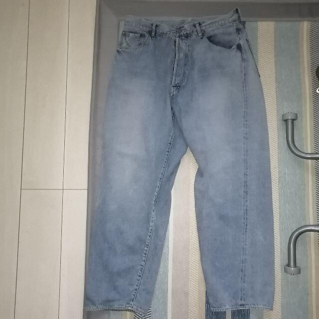 comoli 5p denim bleach サイズ2　21SS　コモリ