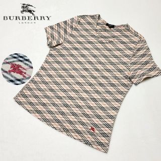 バーバリー(BURBERRY)のBURBERRY LOLONDON バーバリー　ノバチェック 半袖 Tシャツ(Tシャツ(半袖/袖なし))