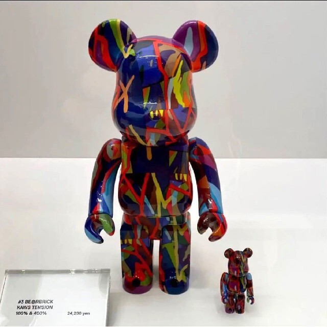 BE@RBRICK KAWS TENSION 100%＆400ベアブリック