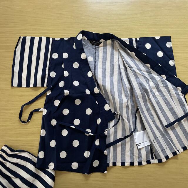 西松屋(ニシマツヤ)の甚平　110 キッズ/ベビー/マタニティのキッズ服男の子用(90cm~)(甚平/浴衣)の商品写真