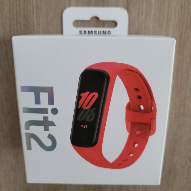 SAMSUNG Galaxy Fit2 スカーレット