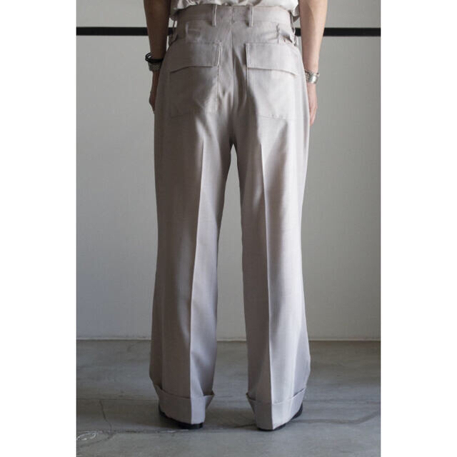 rainmaker SHADOW STRIPE WIDE TROUSERS