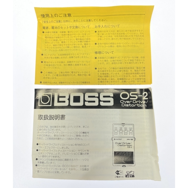 BOSS オーバードライブ   OS-2 ボス 楽器のレコーディング/PA機器(エフェクター)の商品写真