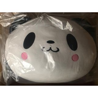 ラクテン(Rakuten)のお買いものパンダ フェイス型クッション 非売品(ぬいぐるみ)