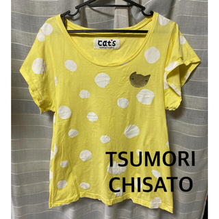 ツモリチサト(TSUMORI CHISATO)のツモリチサト　Tシャツ cats キャッツ(Tシャツ(半袖/袖なし))