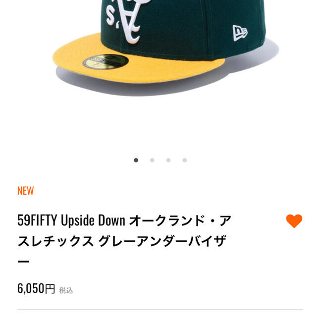 758購入先NEWERA Upside Down ニューエラ オークランドアスレチックス