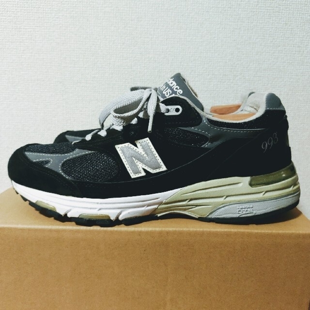 New balance 993 BK 26cm 箱なし sinona.jabarprov.go.id