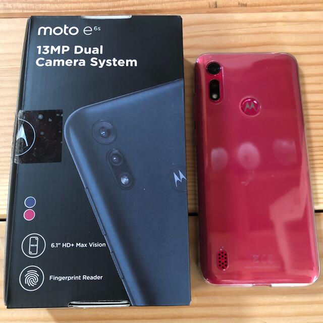 モトローラ　moto e 6sスマートフォン本体